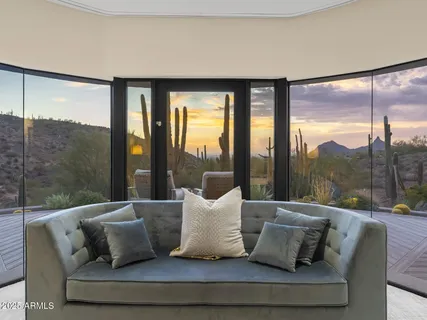 a view of outdoor space and ocean view