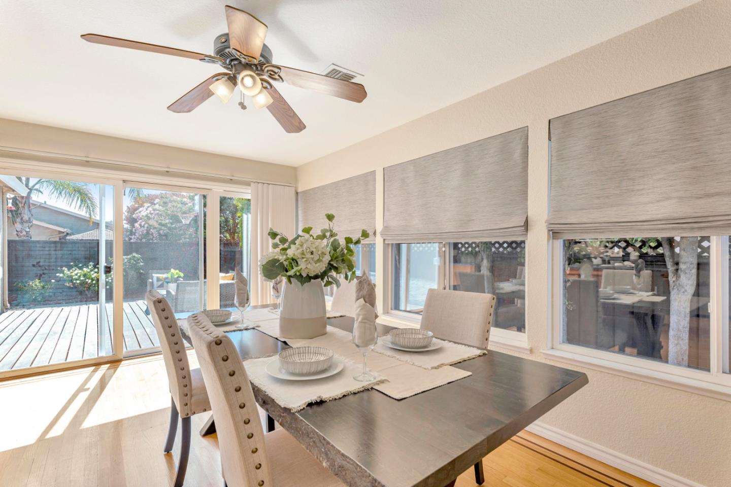 4692 Mia Circle San Jose, CA 95136 - Photo 22 of 42 a view of a dining room with furniture window and outside view