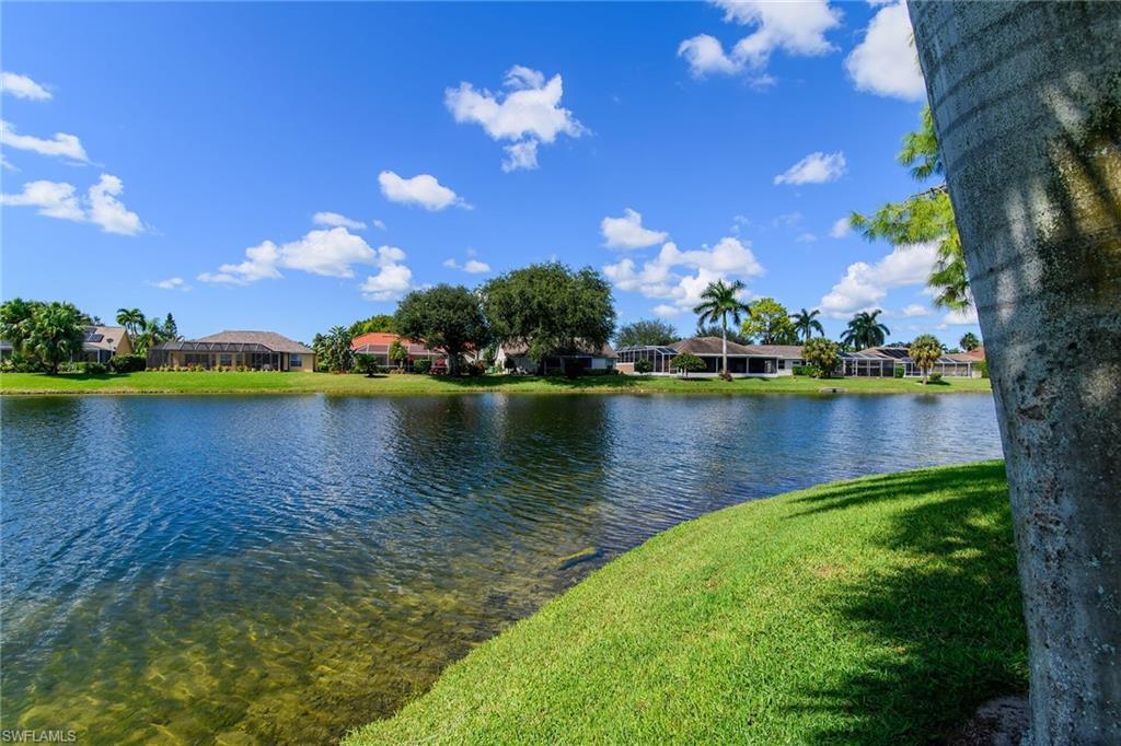 443 Dundee Court Naples, FL 34104 - Photo 9 of 39 a view of a lake with houses in the back