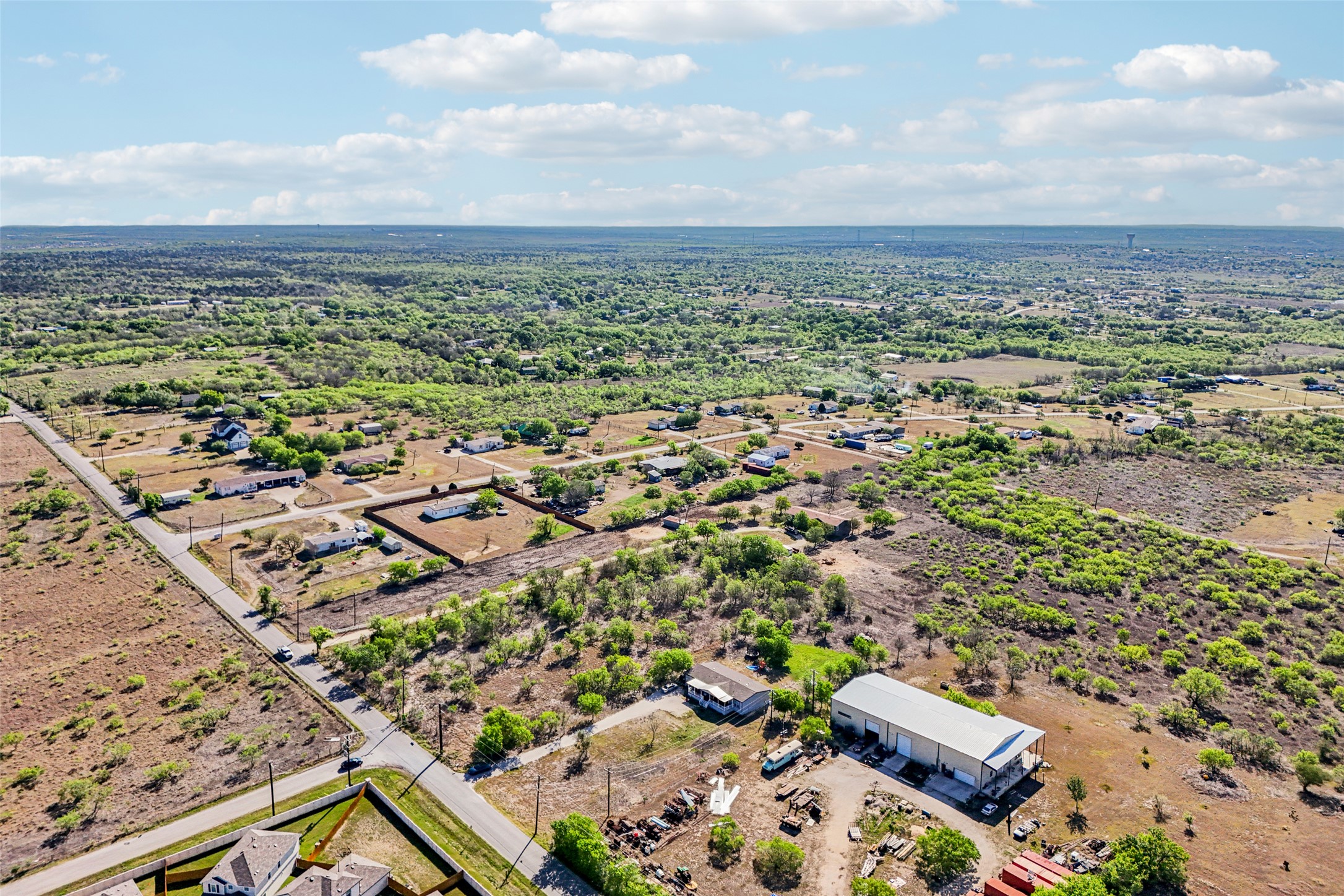 754 Williamson Road, Unit B Niederwald, TX 78640 - Photo 9 of 14 Overview of rural landscape