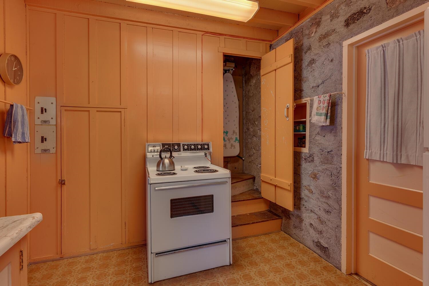 4715 Cedar Homewood, CA 96141 - Photo 14 of 25 a kitchen with a stove and a refrigerator