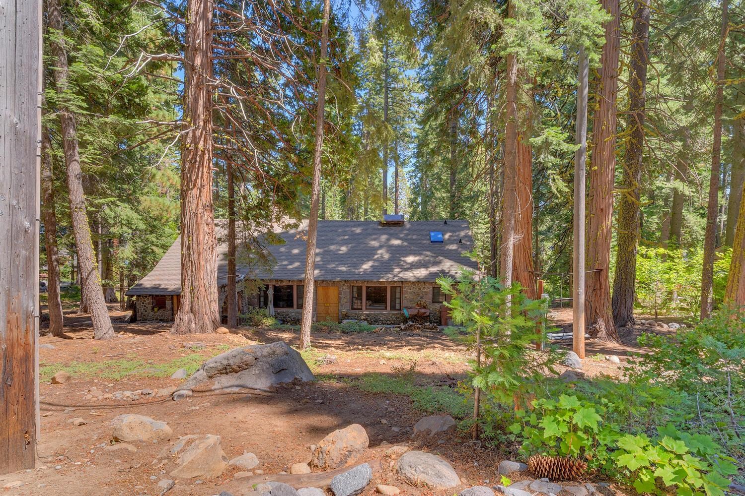 4715 Cedar Homewood, CA 96141 - Photo 6 of 25 a front view of a house with a yard