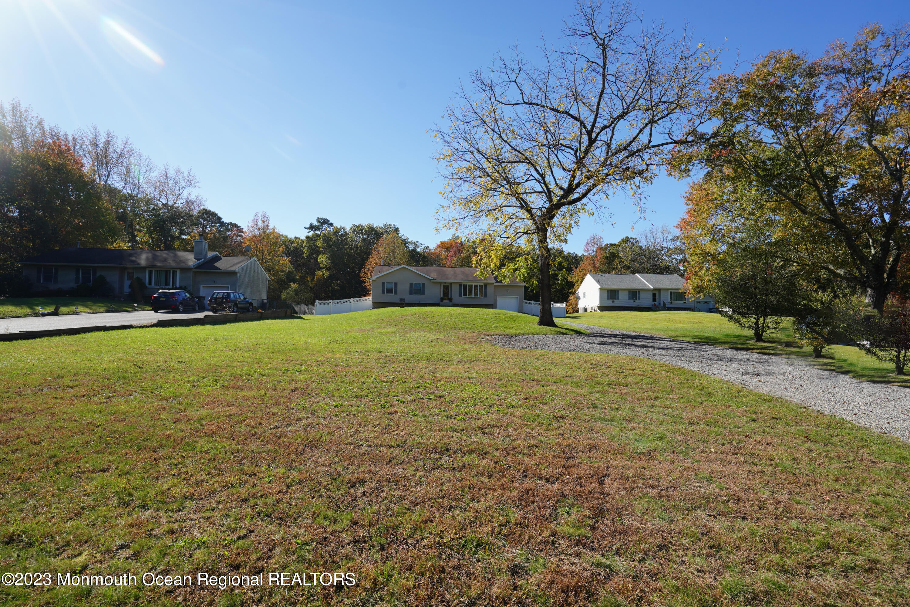 222 Leesville Road Jackson, NJ 08527 - Photo 60 of 61 a view of yard with swimming pool and green space
