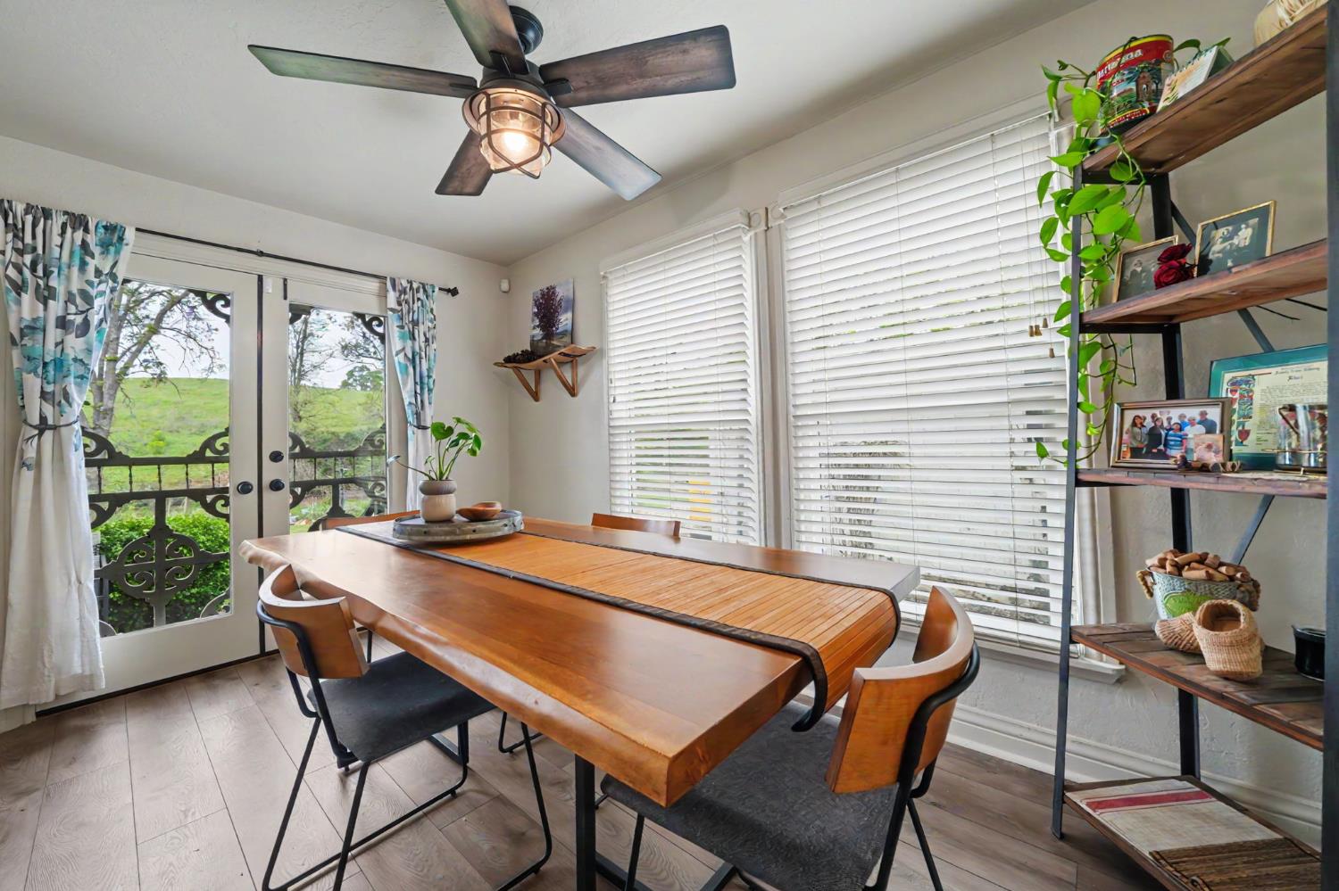 519 Clinton Road Jackson, CA 95642 - Photo 19 of 80 a view of a dining room with furniture window and outside view