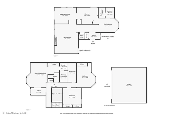 $375,000 | 519 Clinton Road, Jackson, CA 95642