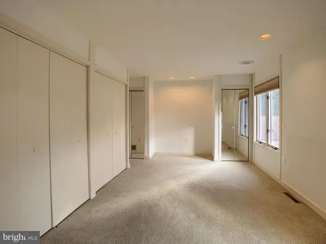 a view of empty room