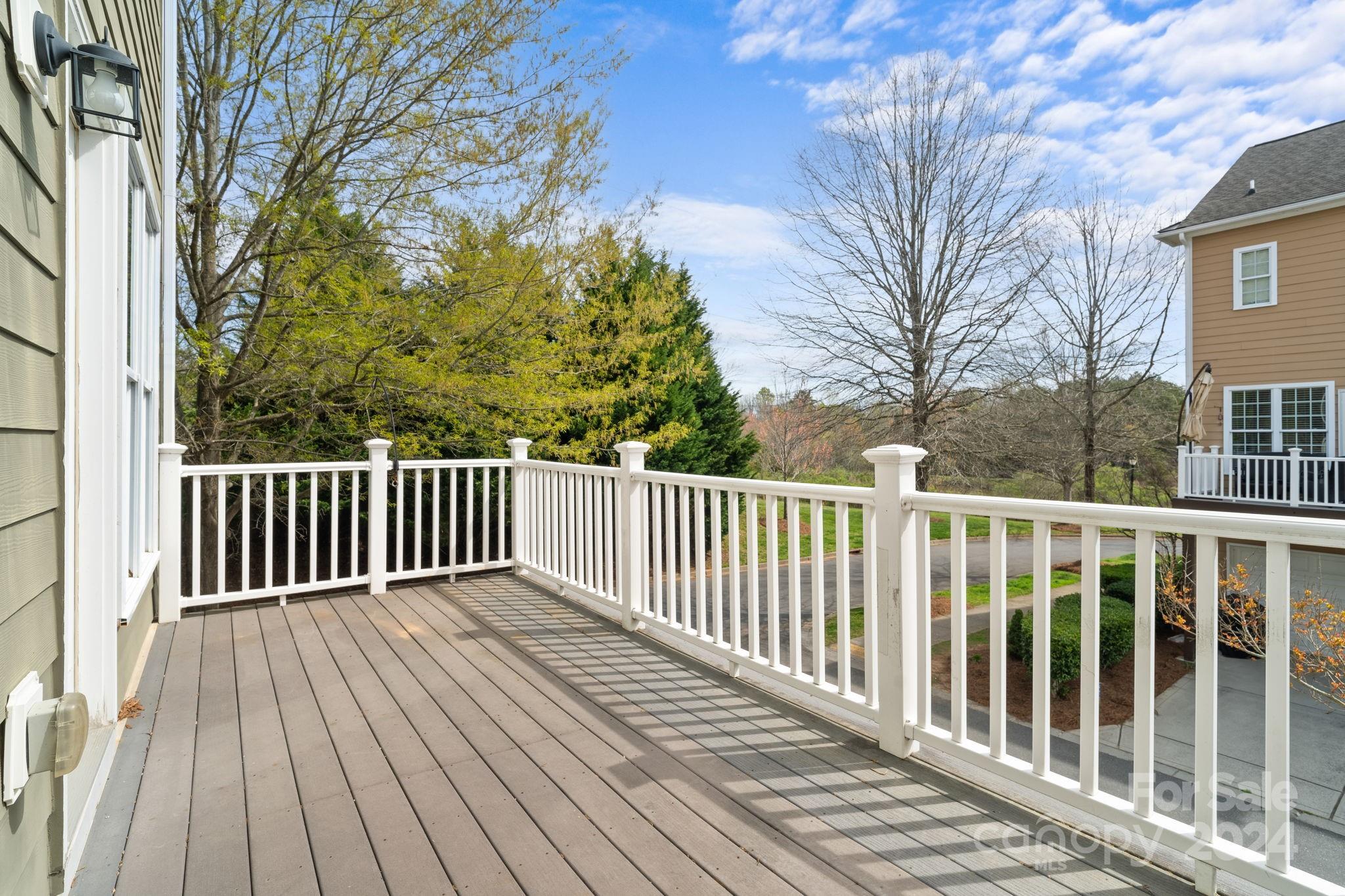 926 Lyndley Drive Fort Mill, SC 29708 - Photo 15 of 36 a view of a wooden roof with wooden floor and fence