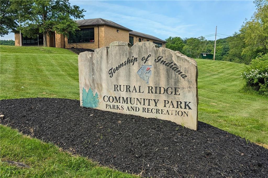 1029 Rural Ridge Drive Cheswick, PA 15024 - Photo 25 of 30 a sign on the side of the road