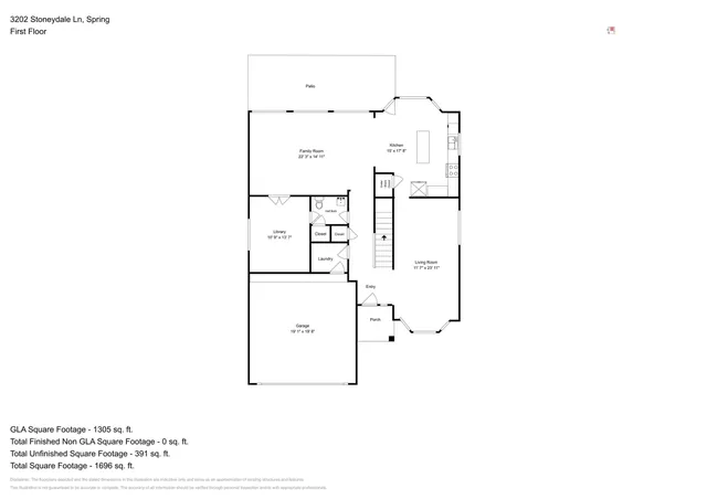 $2,450 | 3202 Stoneydale Lane, Spring, TX 77388