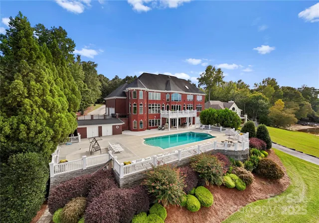 a view of large green field