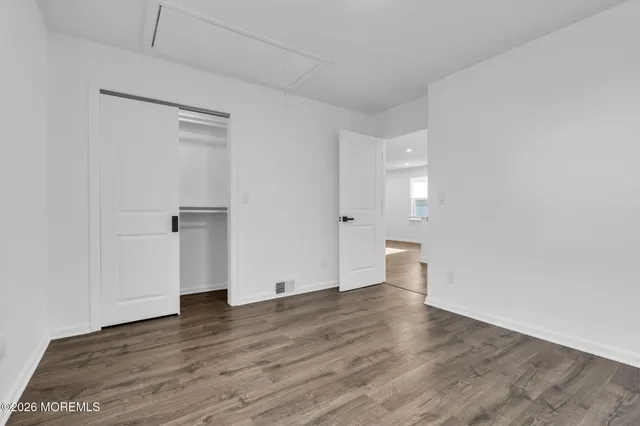 wooden floor in an empty room