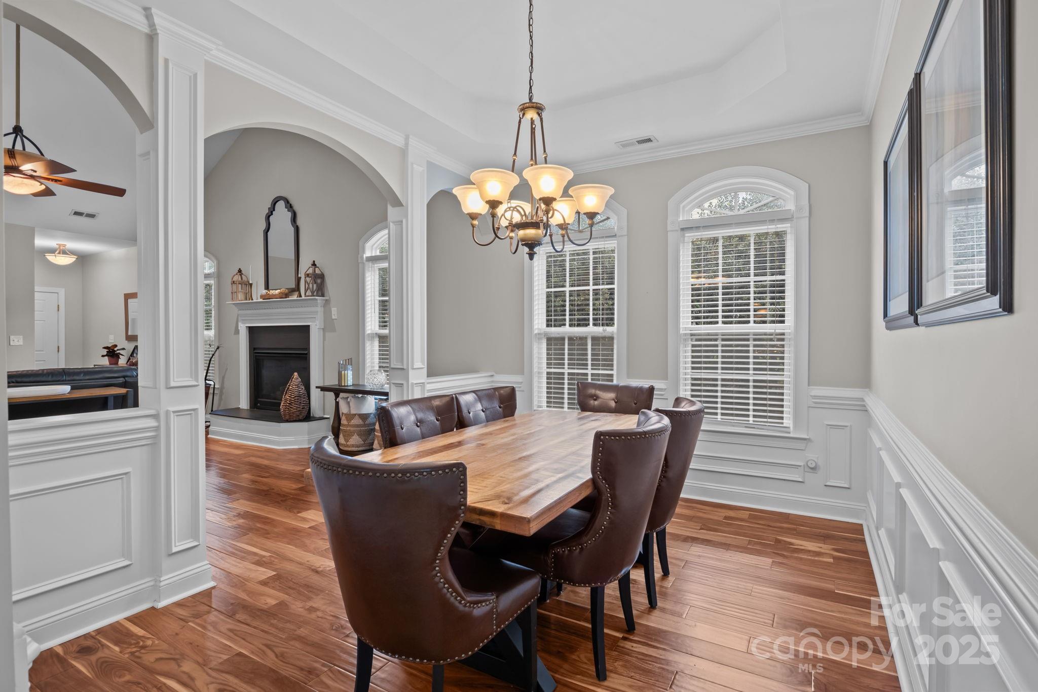 802 Seipel Drive Denver, NC 28037 - Photo 20 of 35 a view of a dining room with furniture window and wooden floor