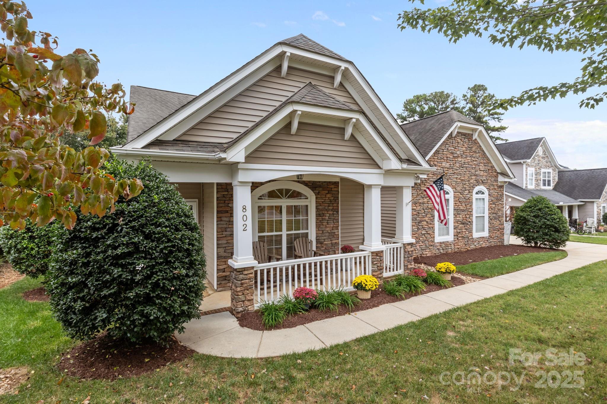 802 Seipel Drive Denver, NC 28037 - Photo 2 of 35 front view of a house with a yard