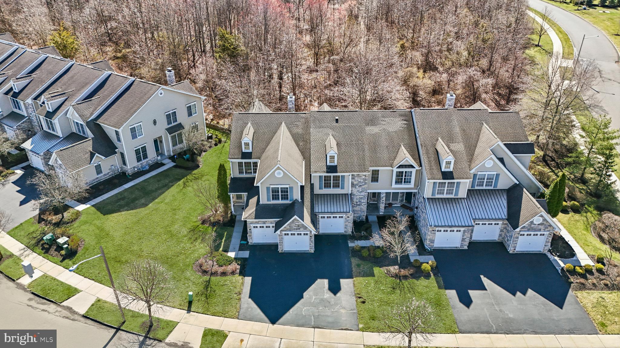 45 Tree Swallow Drive Princeton, NJ 08540 - Photo 39 of 41 an aerial view of residential houses with outdoor space and trees