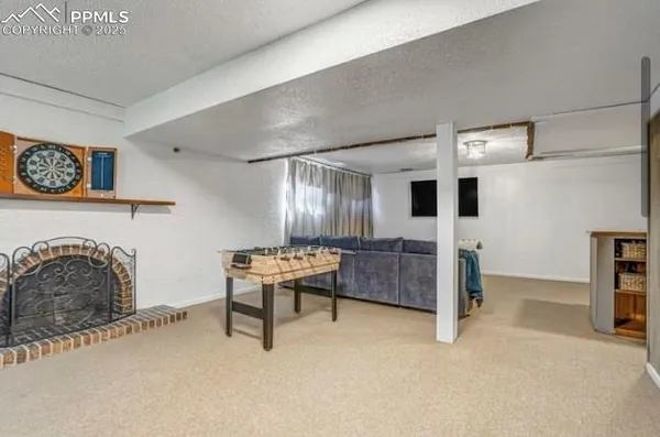 a room with storage and utility