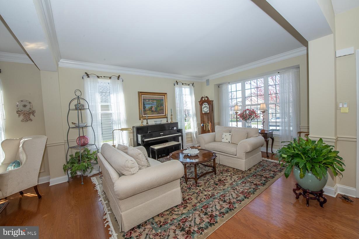 Formal Living Room, Custom Molding