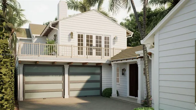 a house view with a outdoor space