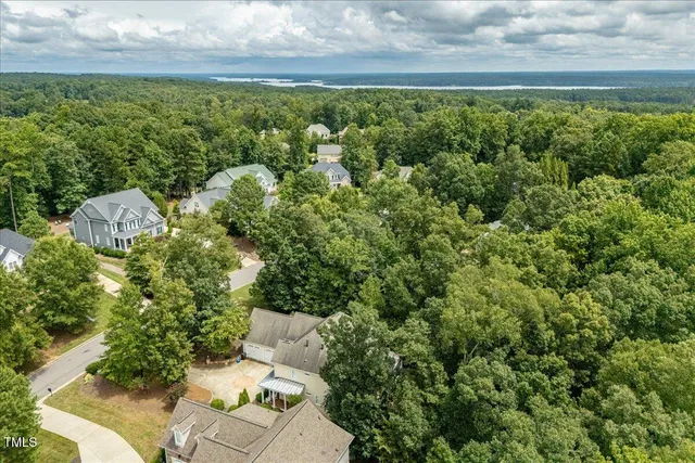 a view of a yard with an outdoor space
