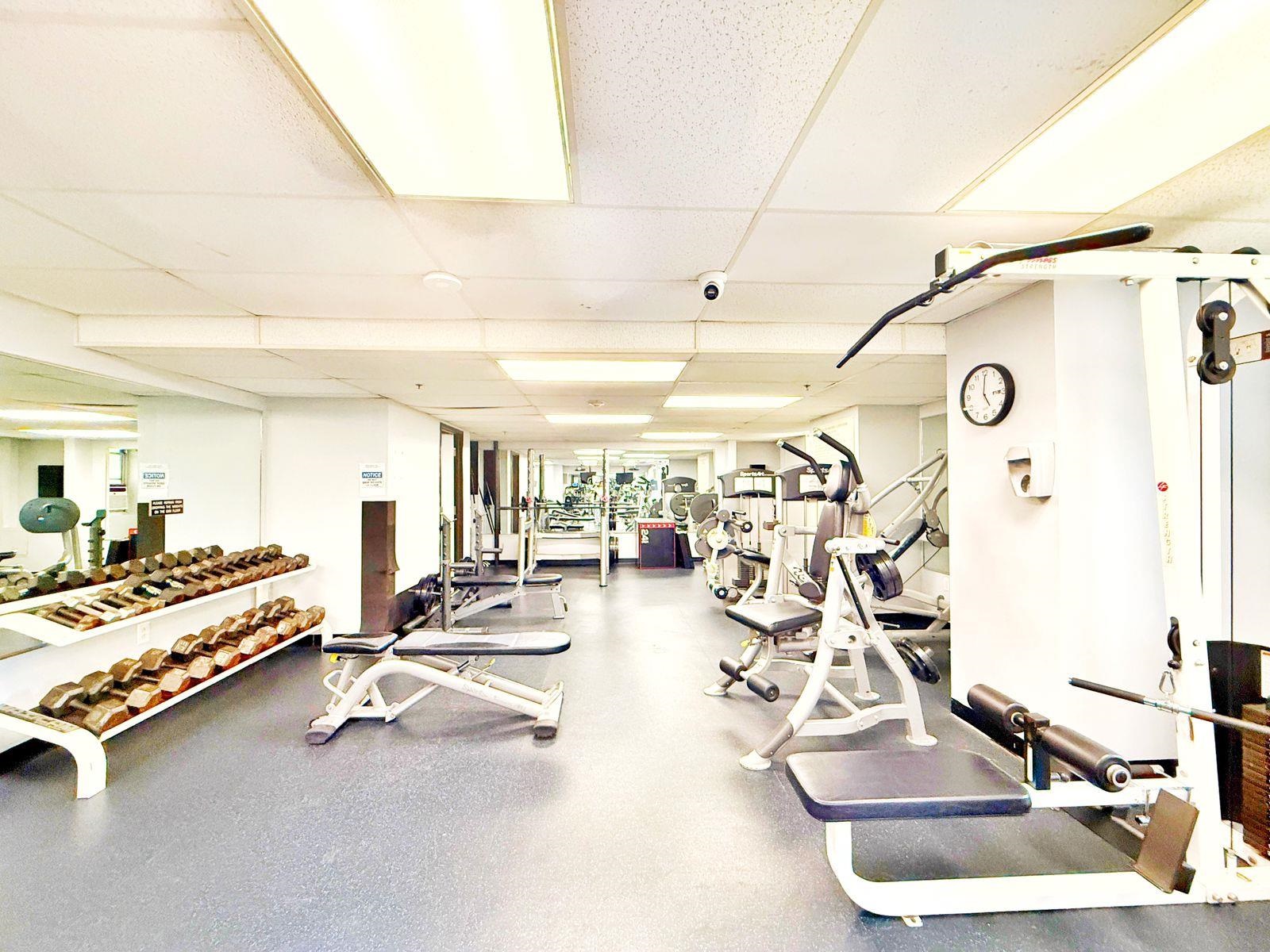 6600 Boulevard East, Unit 22B West New York, NJ 07093 - Photo 13 of 20 a view of a room with gym equipment