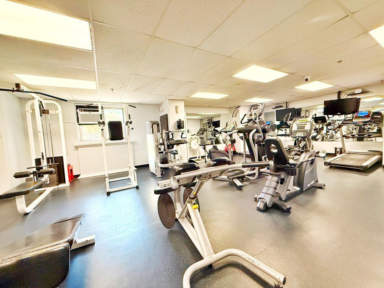 6600 Boulevard East, Unit 22B West New York, NJ 07093 - Photo 14 of 20 a view of a room with gym equipment