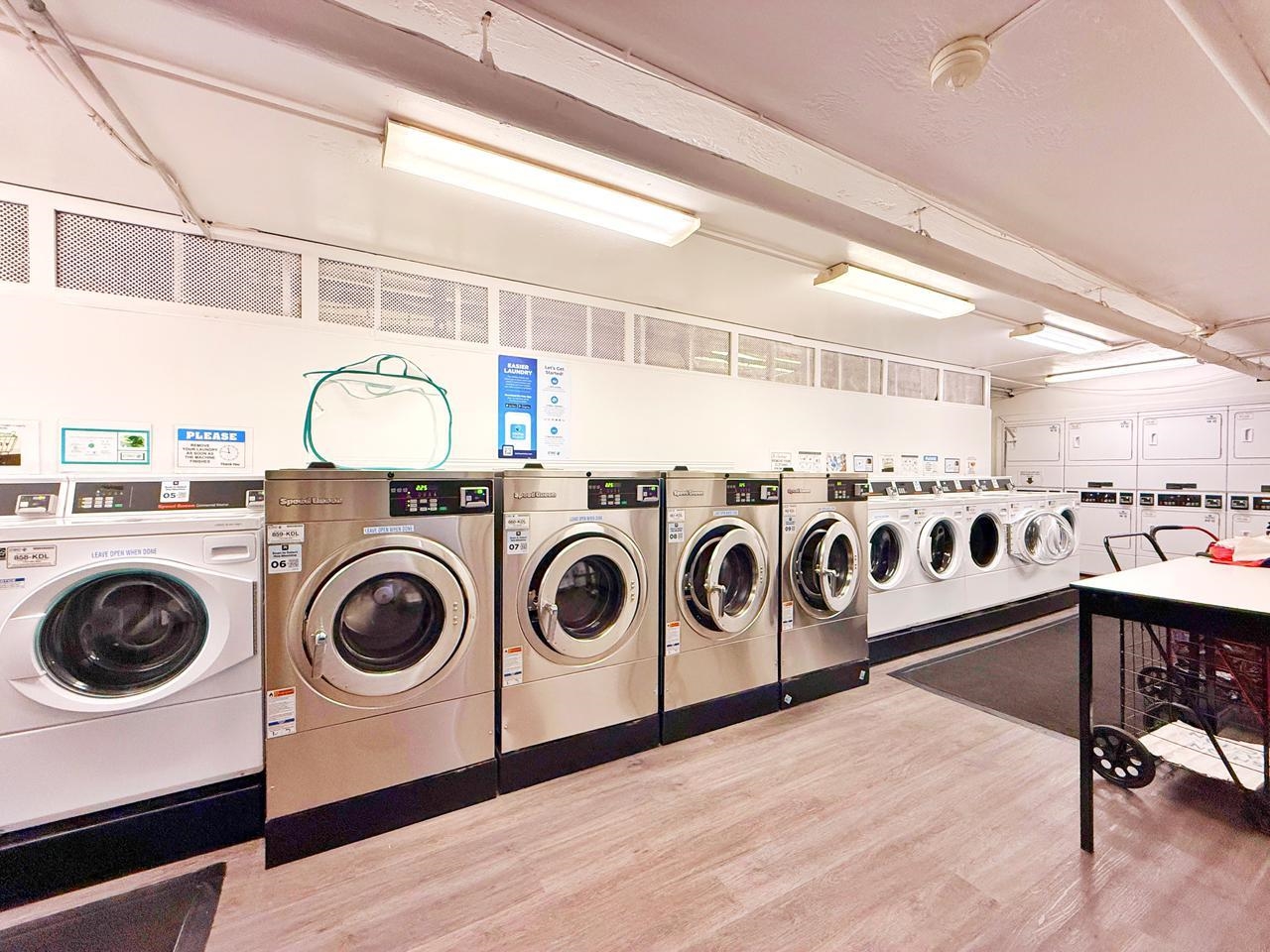 6600 Boulevard East, Unit 22B West New York, NJ 07093 - Photo 16 of 20 a utility room with dryer and washer