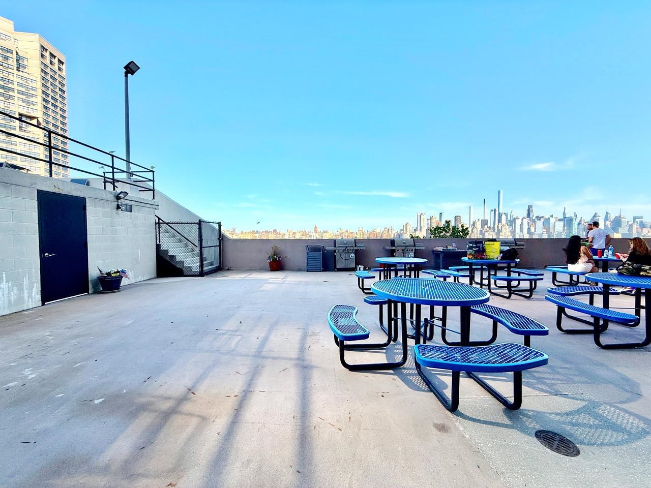 6600 Boulevard East, Unit 22B West New York, NJ 07093 - Photo 17 of 20 a view of a terrace with furniture