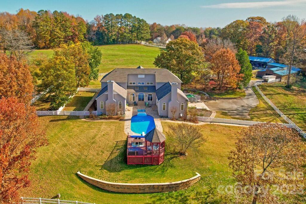 3449 Lee Moore Road Maiden, NC 28650 - Photo 10 of 48 a view of a house with a yard