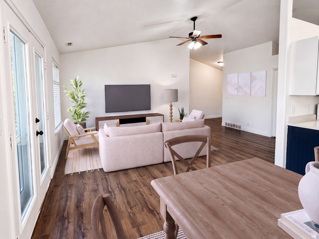 1320 Raptor Road Eagle Mountain, UT 84005 - Photo 2 of 24 Virtually Staged Image: This image has been digitally enhanced with AI-generated furniture and décor to illustrate potential use of the space. The property is currently vacant