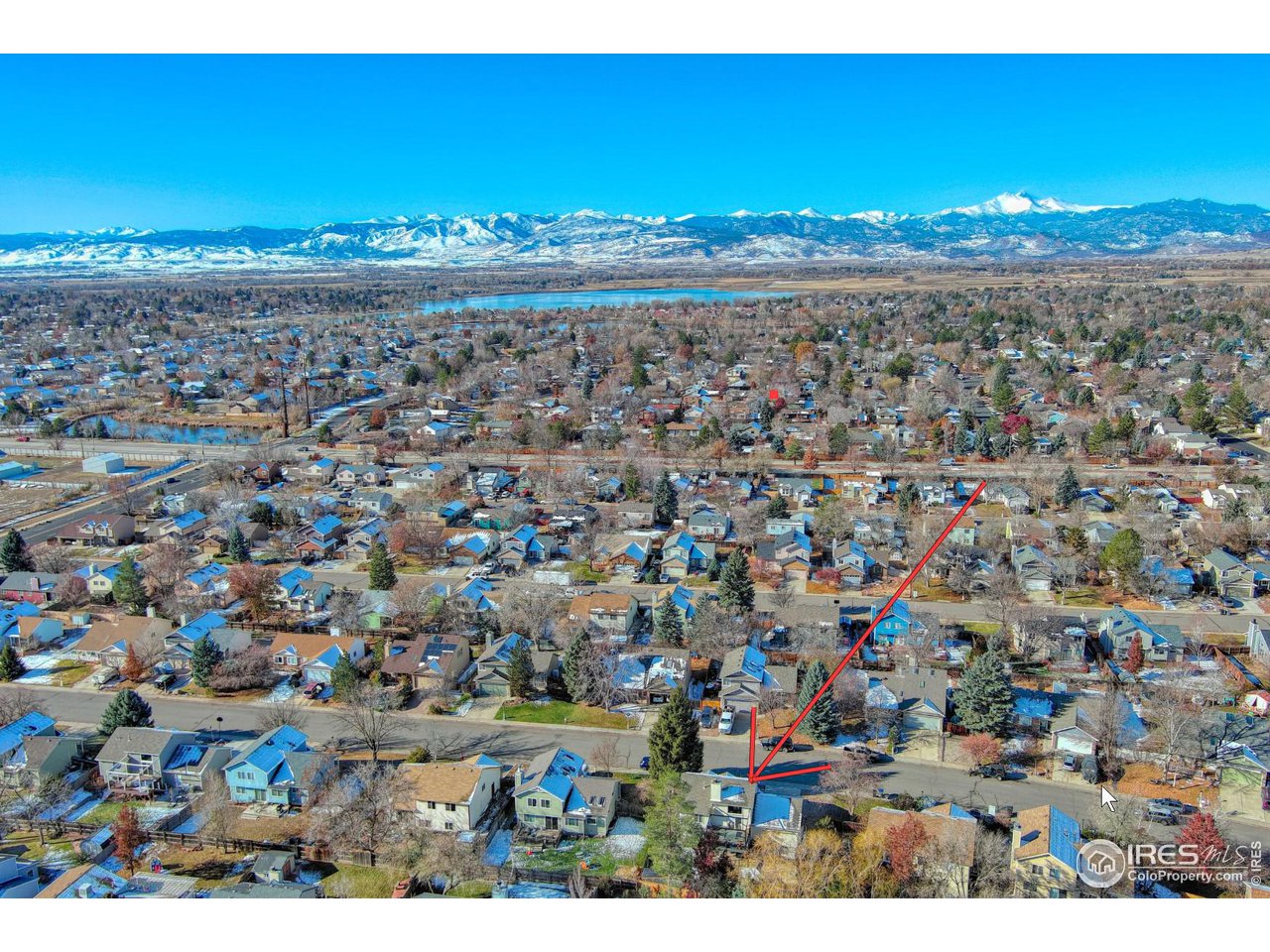 2154 Stuart Street Longmont, CO 80501 - Photo 26 of 27 a view of a city