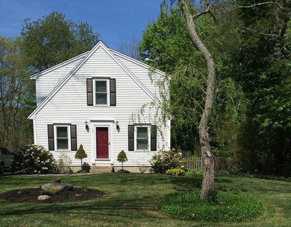 25 Forge Road Freetown, MA 02702 - Photo 2 of 21 a front view of a house with a garden