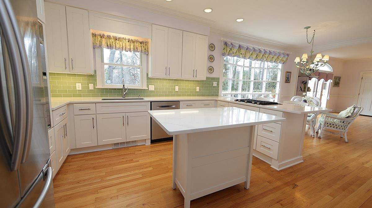 2000 Prescott Place Raleigh, NC 27615 - Photo 8 of 30 Kitchen with amazing views and lots of natural light Kitchen