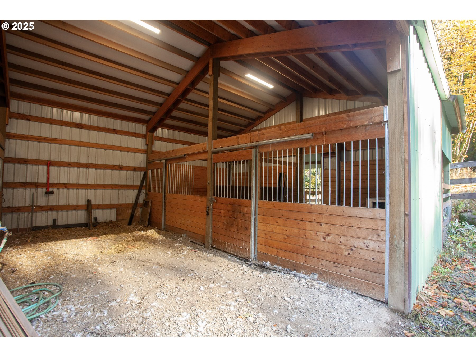 26609 South Elwood Road Colton, OR 97017 - Photo 21 of 38 a view of a room with wooden walls