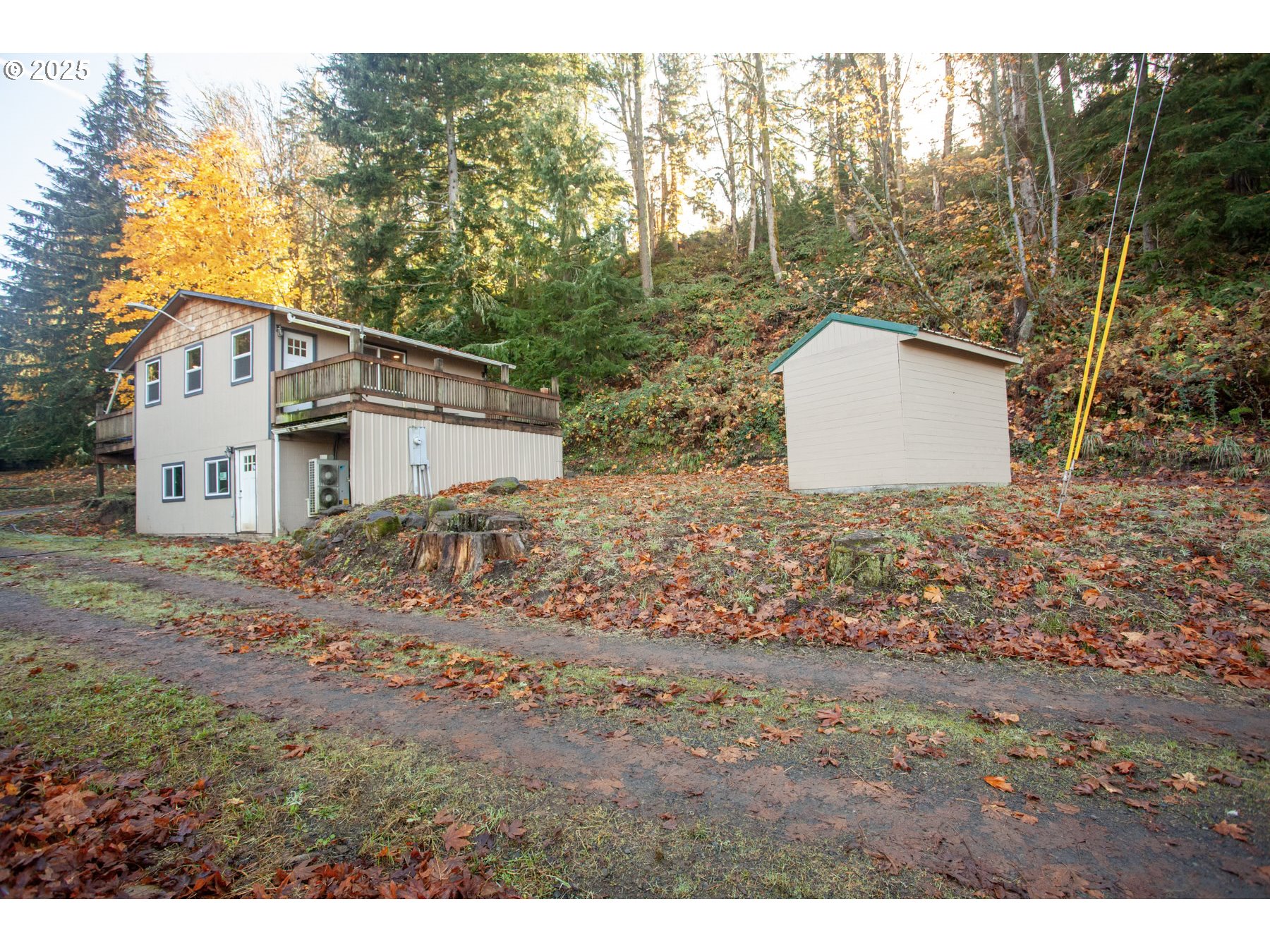 26609 South Elwood Road Colton, OR 97017 - Photo 30 of 38 a view of a backyard of the house