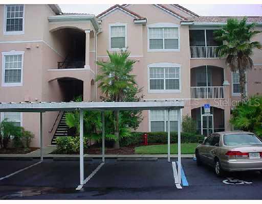 a view of a building with a porch