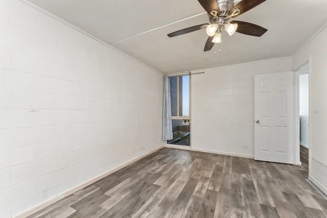 wooden floor in an empty room