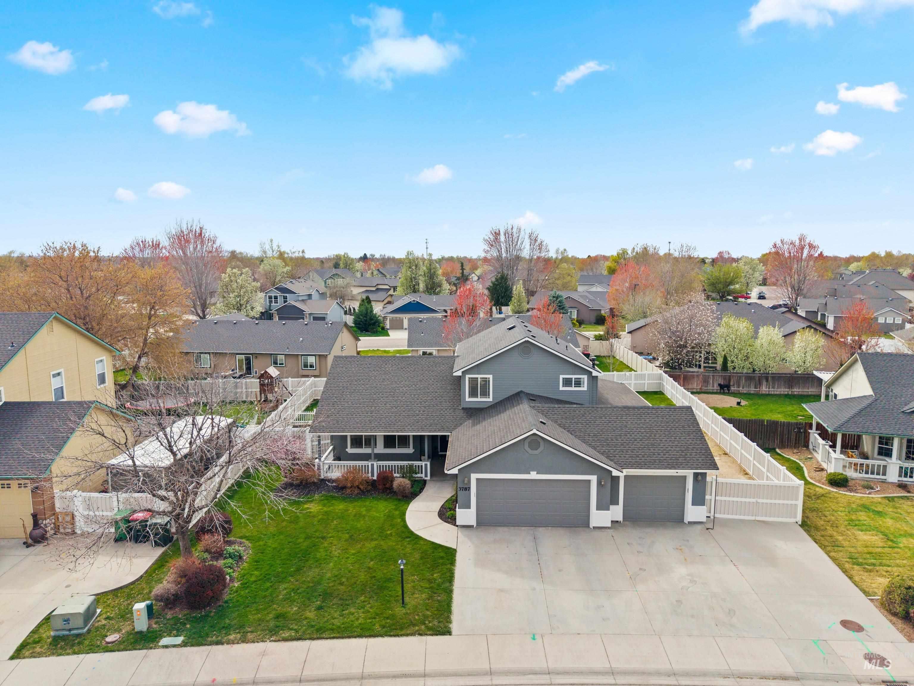 3787 North Alexis Way Meridian, ID 83646 - Photo 45 of 50 Aerial perspective of suburban area