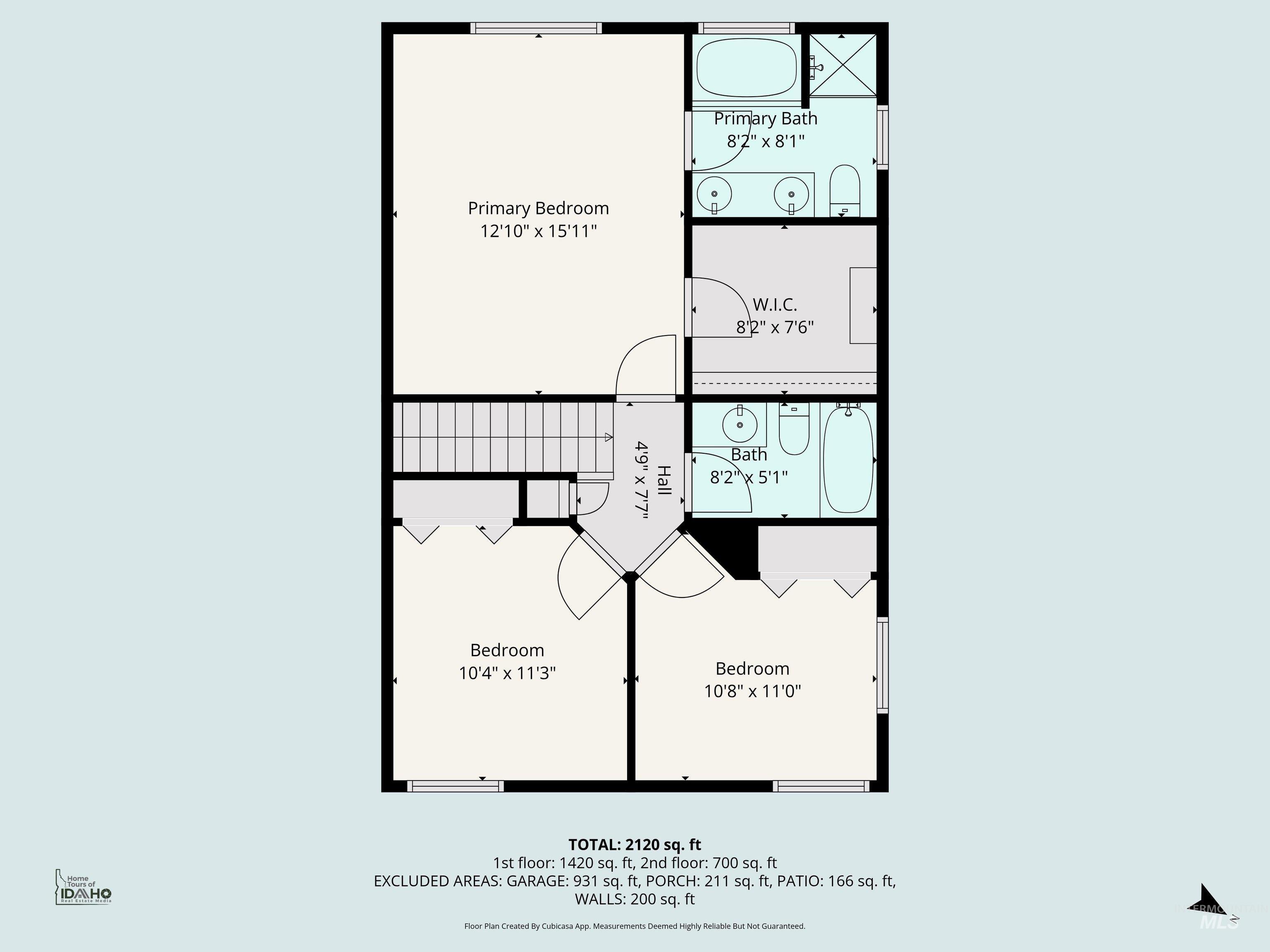 3787 North Alexis Way Meridian, ID 83646 - Photo 50 of 50 View of home floor plan