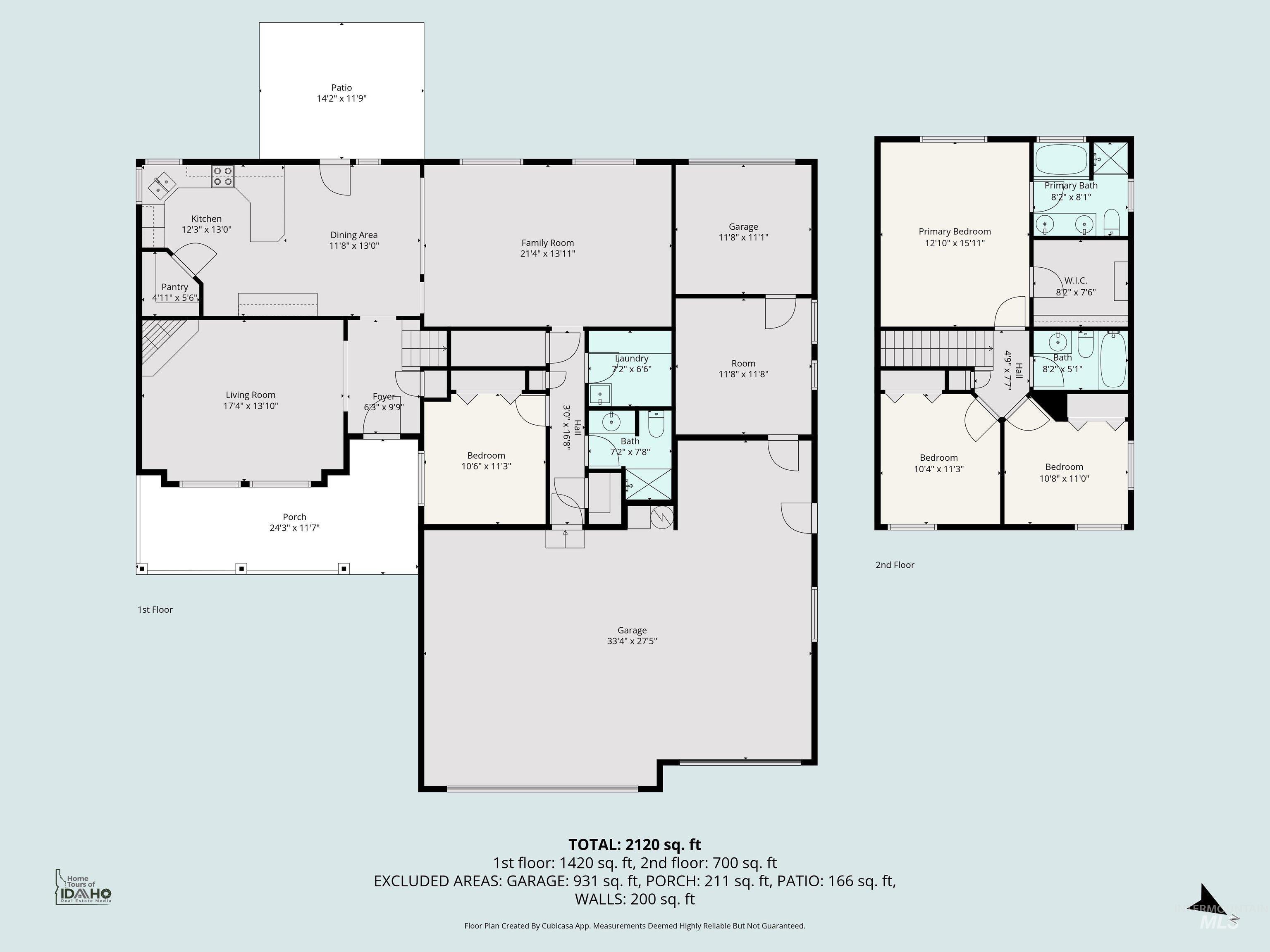 3787 North Alexis Way Meridian, ID 83646 - Photo 49 of 50 View of room layout