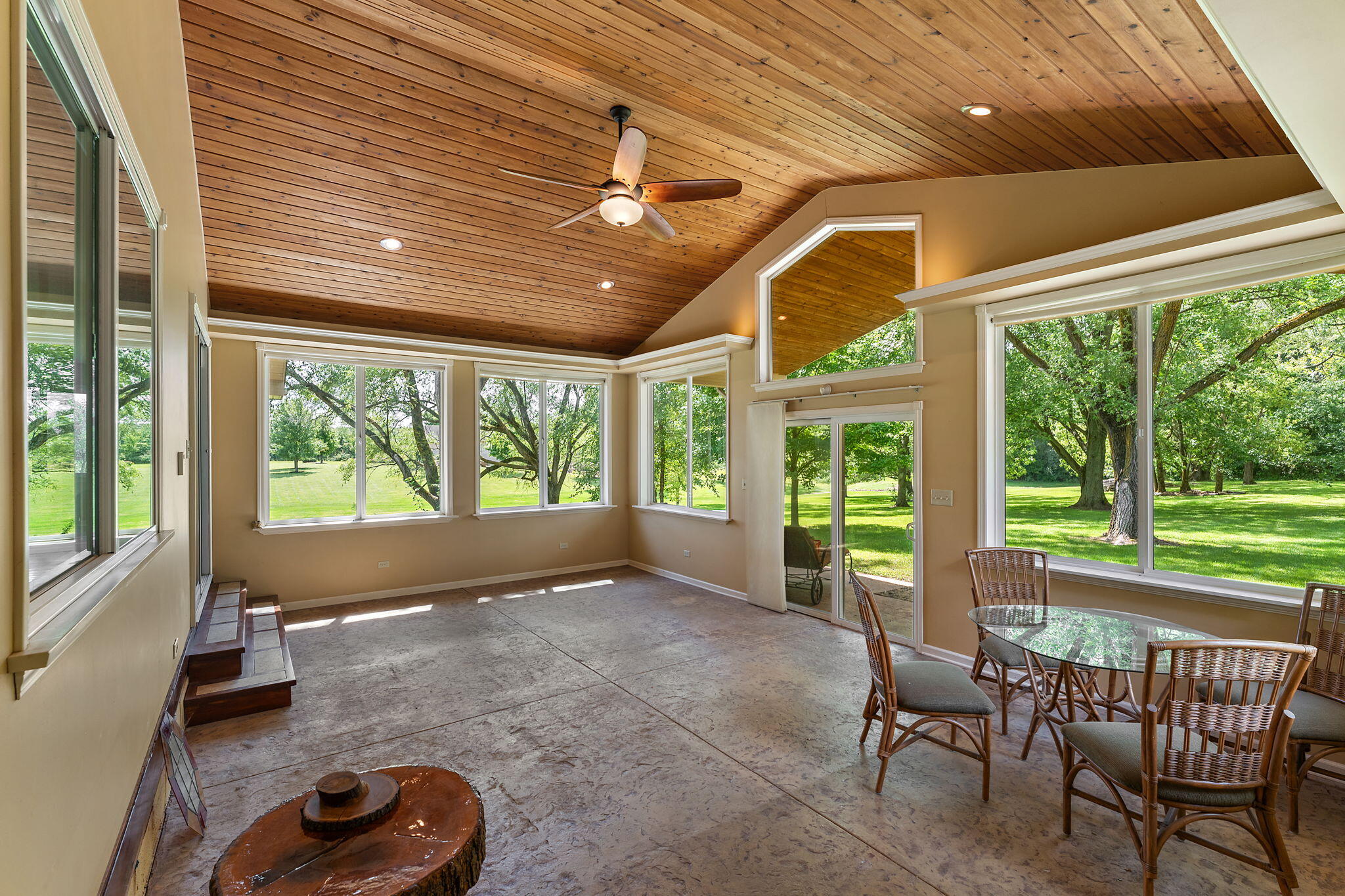 16280 Hendricks Street Lowell, IN 46356 - Photo 16 of 35 a living room with furniture and a backyard