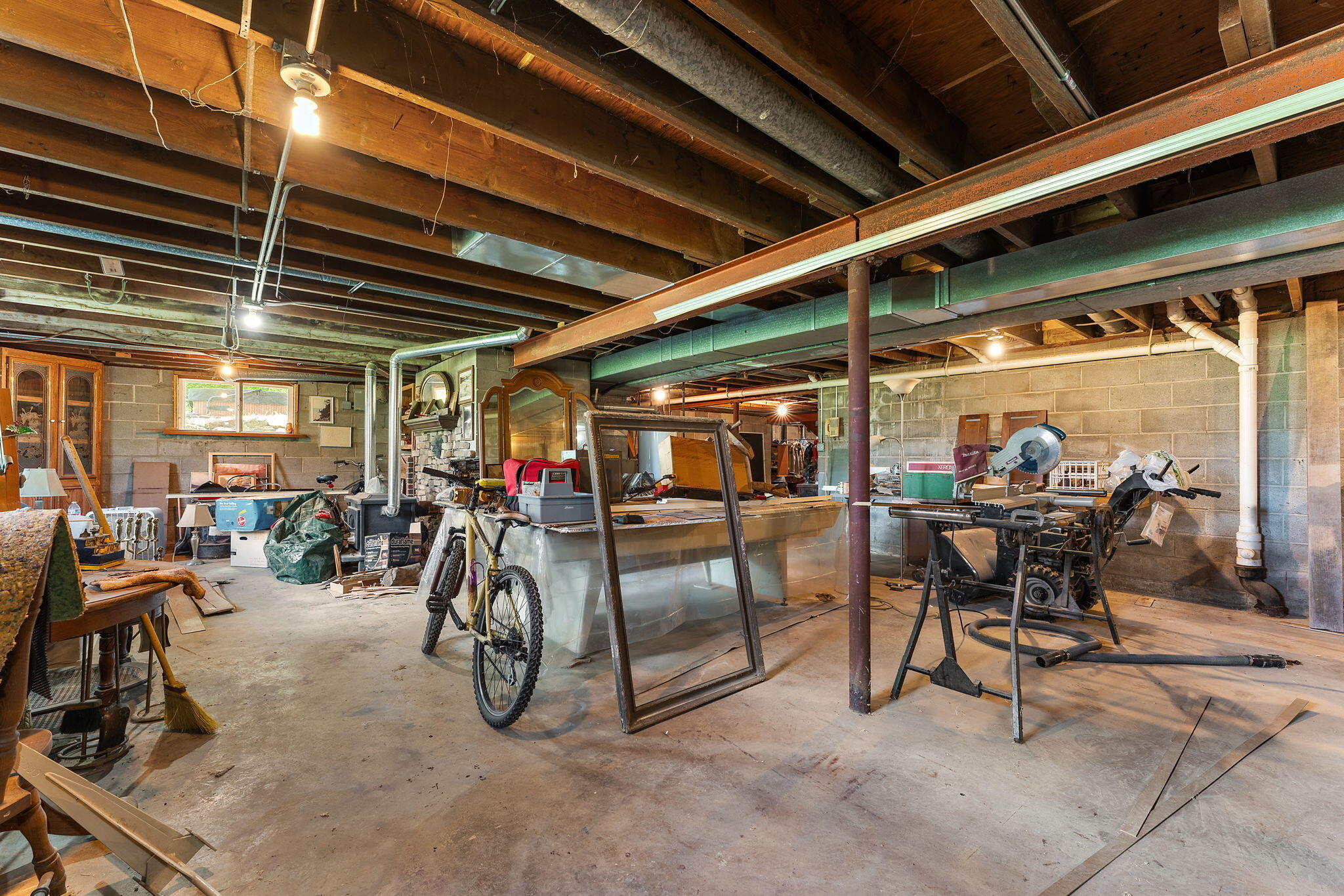 16280 Hendricks Street Lowell, IN 46356 - Photo 27 of 35 a view of a storage room with furniture