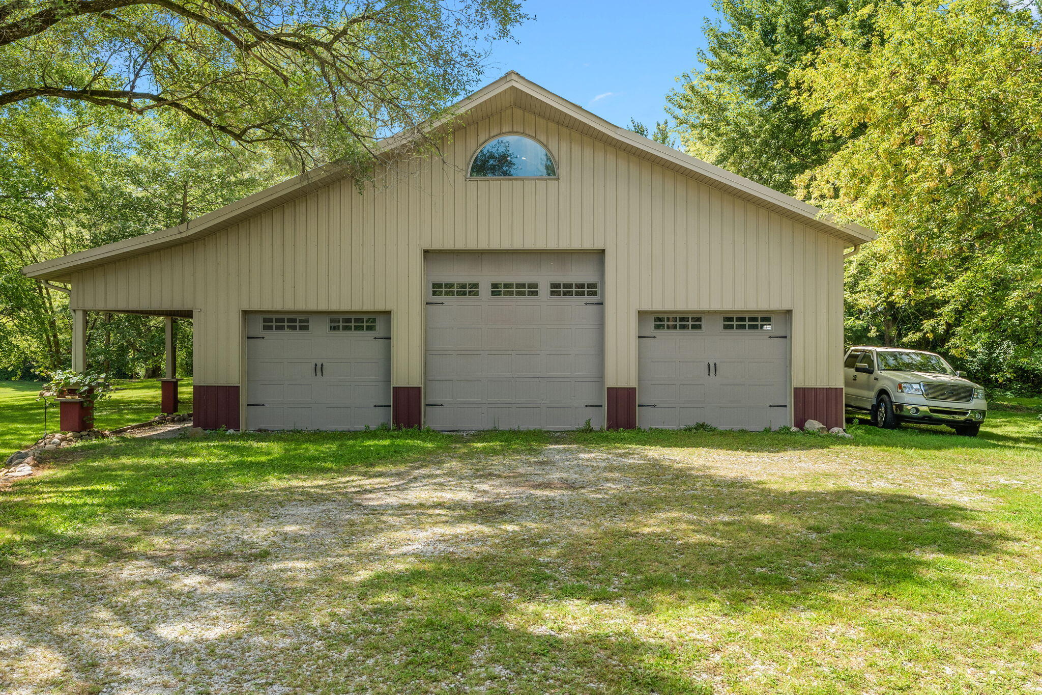 16280 Hendricks Street Lowell, IN 46356 - Photo 4 of 35 a view of a house with backyard and garden