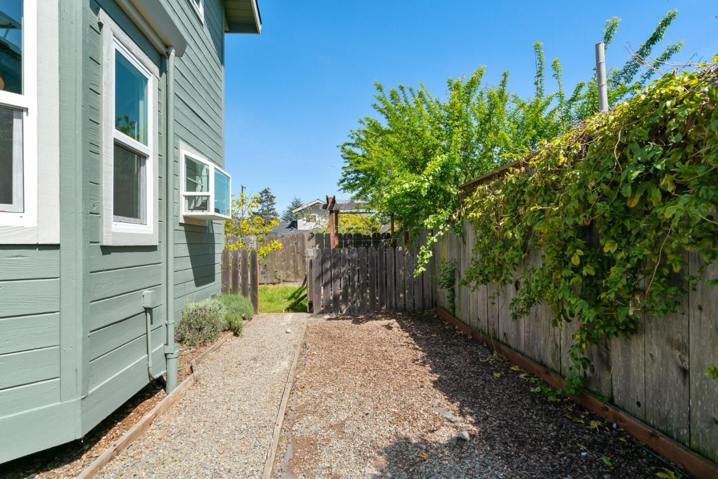 620 Sumner Street Santa Cruz, CA 95062 - Photo 28 of 45 a view of a pathway of a house with backyard and tree