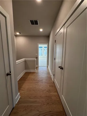wooden floor in an empty room with wooden floor