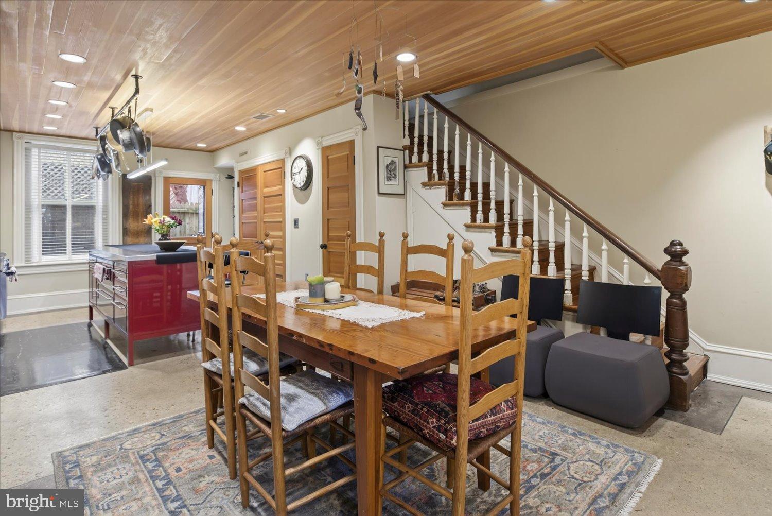116 11th Street Northeast Washington, DC 20002 - Photo 12 of 40 Charming dining area with warm wood accents.