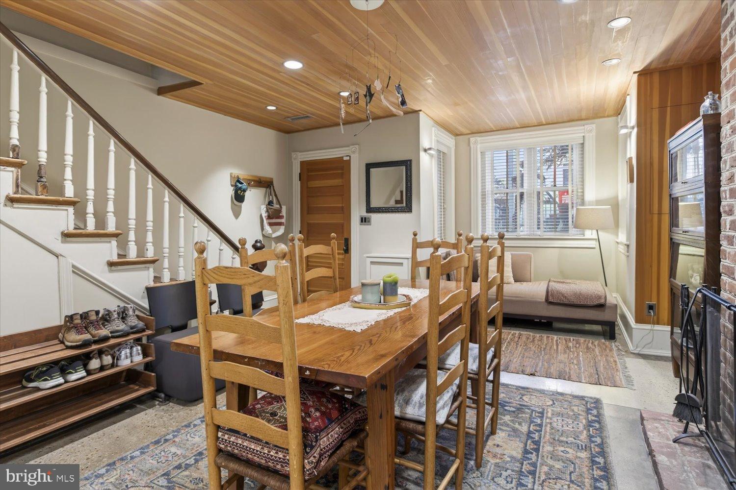 116 11th Street Northeast Washington, DC 20002 - Photo 14 of 40 Charming dining area with warm wooden accents.