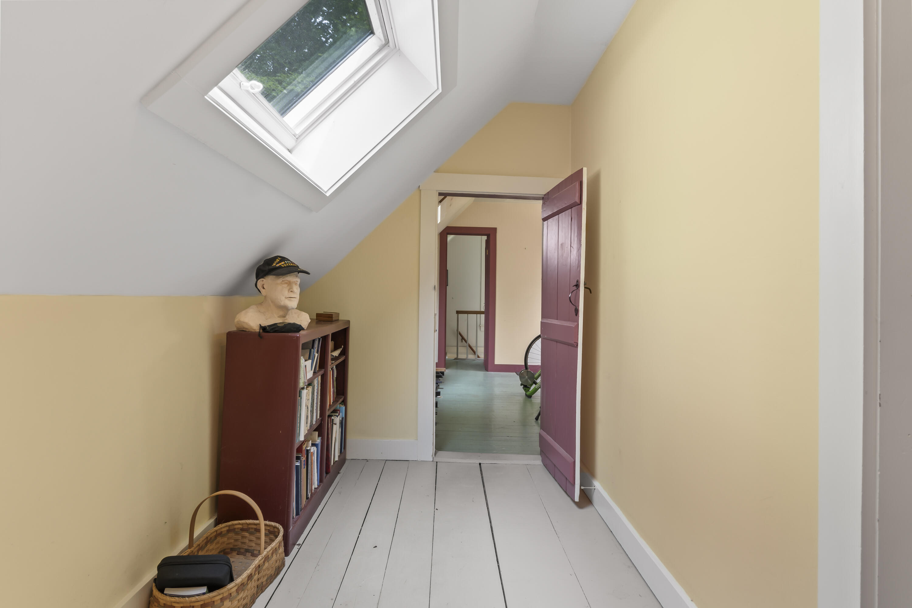 145 Pork Point Road Bowdoinham, ME 04008 - Photo 41 of 84 Second Floor Hall with Skylight