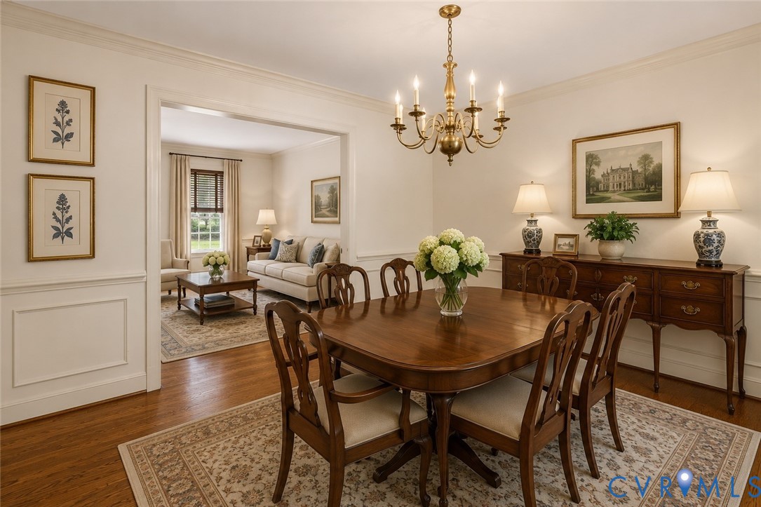 11520 Ivywood Road Chester, VA 23831 - Photo 6 of 35 Traditional formal dining room *virtually staged