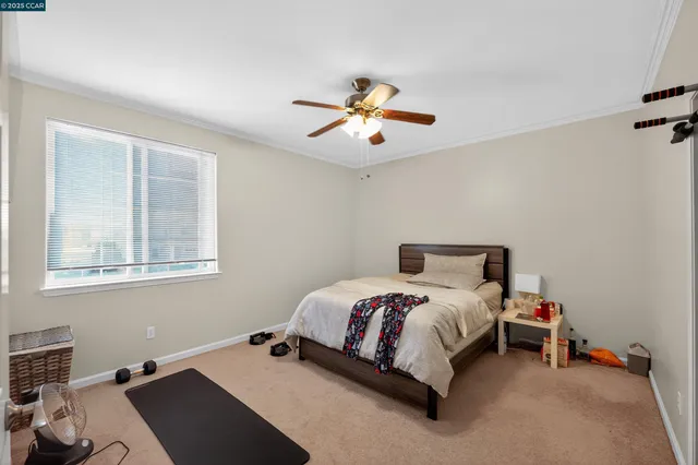 a view of a patio with table and chairs potted plants