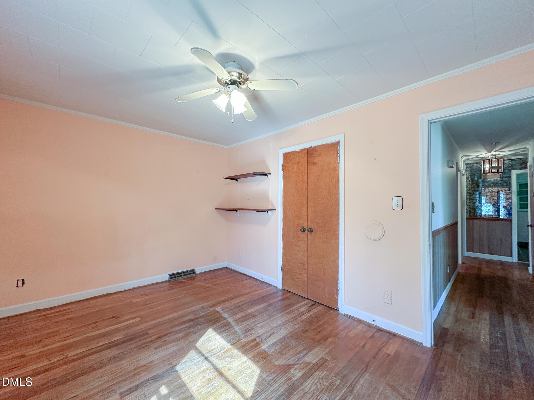 188 Jones Chapel Road Norlina, NC 27563 - Photo 32 of 71 a view of empty room with wooden floor