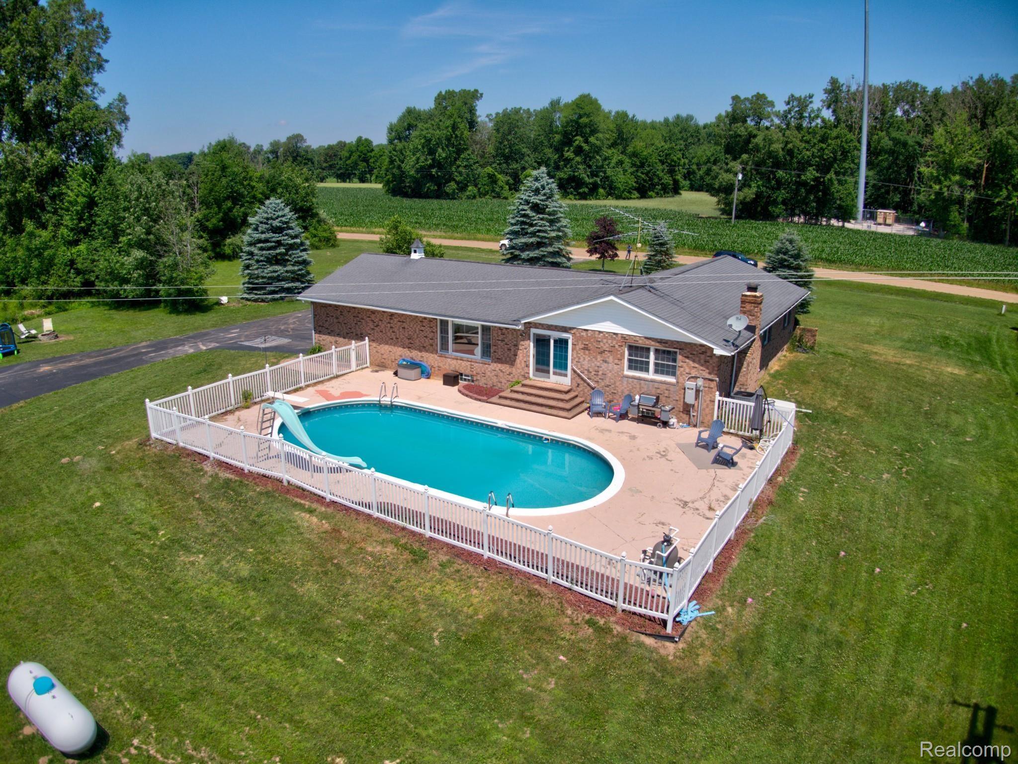 10575 West Sober Road Webberville, MI 48892 - Photo 38 of 46 AERIAL SHOT...